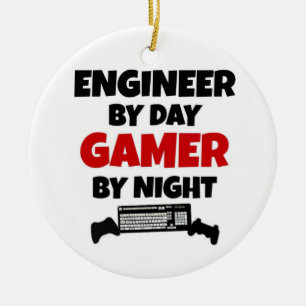 Ontwikkelaar: Day Gamer by Night Keramisch Ornament