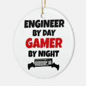 Ontwikkelaar: Day Gamer by Night Keramisch Ornament (Links)