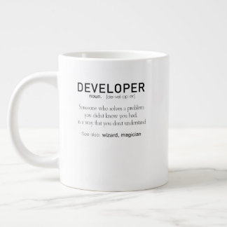 Ontwikkelaar Definition Coder Definition Funny Grote Koffiekop