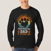 Ontwikkelaar: Pudelpointer Dad Funny Pudelpointer T-shirt (Voorkant)