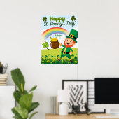 Ontwikkelaar: Rainbow Rush & Shamrock Energy Poster (Thuiskantoor)