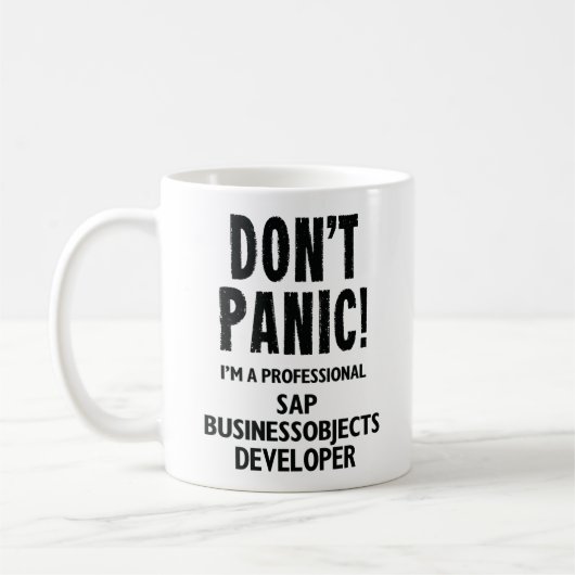 Ontwikkelaar SAP BusinessObjects (BO) Koffiemok (Links)