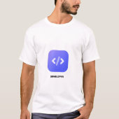 ontwikkelaar t-shirt (Voorkant)