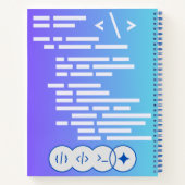 Ontwikkelaarsnotitieboek – Code-Geïnspireerd Journ Notitieboek (Achterkant)