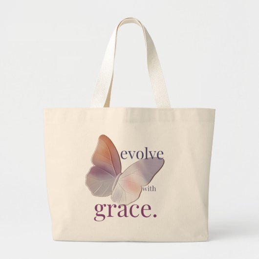 Ontwikkelen met Grace Thema Grote Tote Bag (Voorkant)