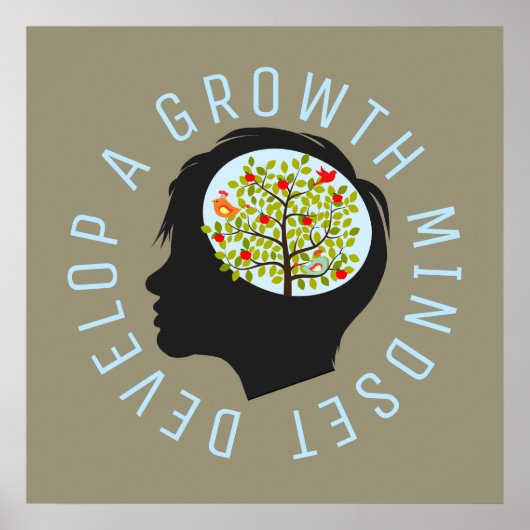 Ontwikkelen van een groeimijlpaal in de onderwijsh poster (Voorkant)