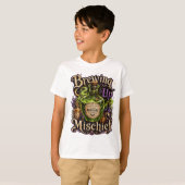  “Ontwikkelen van kattenkwaad” T-shirt (Voorkant volledig)