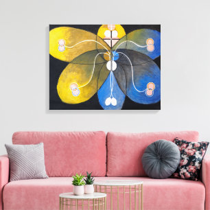 Ontwikkeling nr. 9   Hilma af Klint   Canvas Afdruk