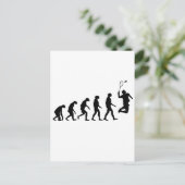 Ontwikkeling van Badminton Briefkaart (Staand voorkant)