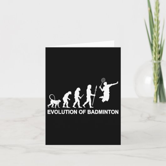 Ontwikkeling van Badminton Kaart (Voorkant)