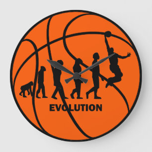 ontwikkeling van basketbal grote klok
