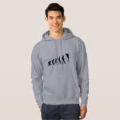 Ontwikkeling van bergbeklimmen hoodie (Voorkant volledig)
