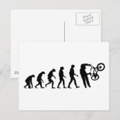 Ontwikkeling van BMX Briefkaart (Voorkant / Achterkant)