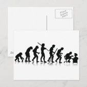 Ontwikkeling van computeradviezen briefkaart (Voorkant / Achterkant)