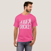 Ontwikkeling van cricket t-shirt (Voorkant volledig)