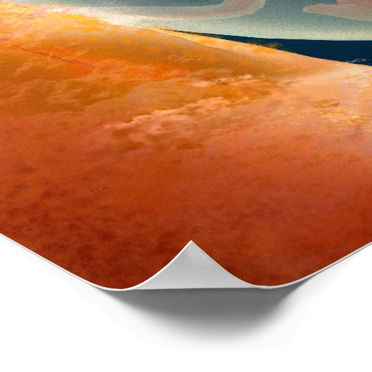 Ontwikkeling van de foetus op 9 weken poster (Hoek)