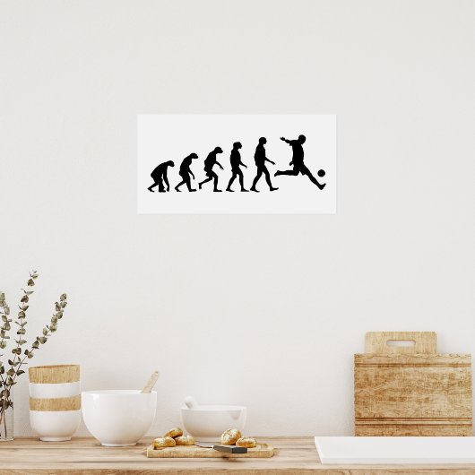 Ontwikkeling van de Voetbal Poster (Keuken)