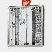 Ontwikkeling van de waterpomp door Robert Boyle Metalen Ornament (Links)