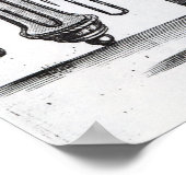 Ontwikkeling van de waterpomp door Robert Boyle Poster (Hoek)