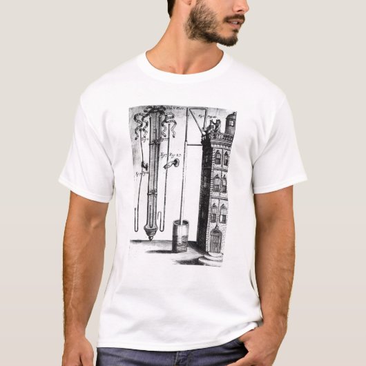Ontwikkeling van de waterpomp door Robert Boyle T-shirt (Voorkant)