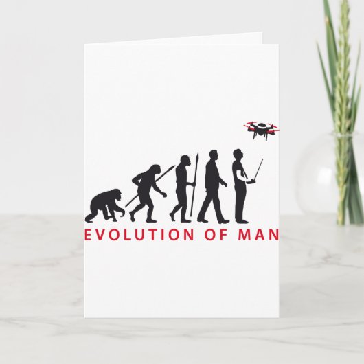 ontwikkeling van een man-controledron kaart (Voorkant)