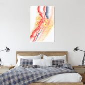 Ontwikkeling van fistels canvas afdruk (Insitu (Slaapkamer))