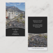 Ontwikkeling van gebouwen met bedrijfsprofiel visitekaartje (Voorkant / Achterkant)