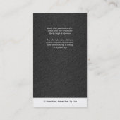 Ontwikkeling van gebouwen met bedrijfsprofiel visitekaartje (Achterkant)