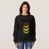 Ontwikkeling van grafische T - shirts van bananen (Voorkant volledig)