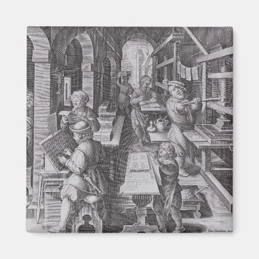 Ontwikkeling van het afdrukken magneet (Voorkant)