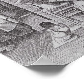 Ontwikkeling van het afdrukken poster (Hoek)