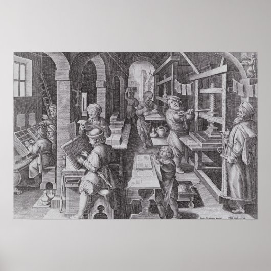 Ontwikkeling van het afdrukken poster (Voorkant)