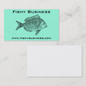 Ontwikkeling van het bedrijfsleven in de visserijs visitekaartje (Voorkant / Achterkant)