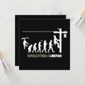 Ontwikkeling van Lineman Kaart (Voorkant / Achterkant in situ)