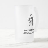 Ontwikkeling van Three Eye Bot-toepassingen Matglas Bierpul (Voorkant rechts)