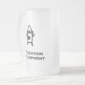 Ontwikkeling van Three Eye Bot-toepassingen Matglas Bierpul (Voorkant links)