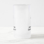 Ontwikkeling van Three Eye Bot-toepassingen Matglas Bierpul (Center)