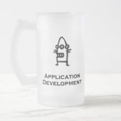 Ontwikkeling van Three Eye Bot-toepassingen Matglas Bierpul (Links)