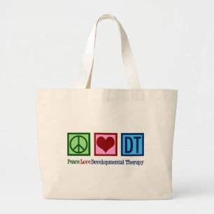 Ontwikkelingstherapie Grote Tote Bag