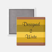 Ontworpen 2 Schrijven - magneet (Voorkant / Achterkant)