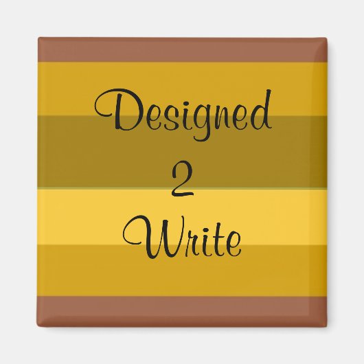 Ontworpen 2 Schrijven - magneet (Voorkant)