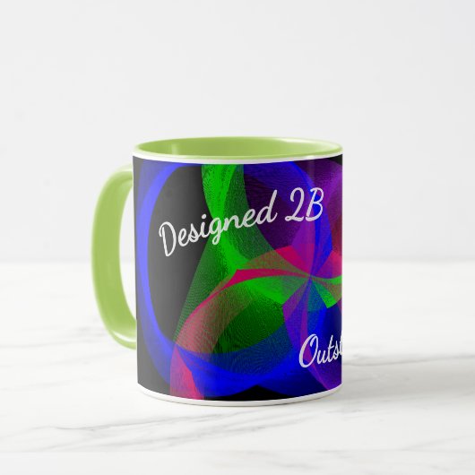 Ontworpen 2B Uitstekende koffie Mok (Voorkant links)