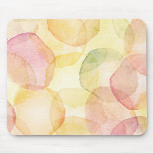 Ontworpen abstracte achtergrond met waterverf muismat