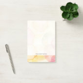 Ontworpen abstracte achtergrond met waterverf post-it® notes (Kantoor)