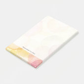 Ontworpen abstracte achtergrond met waterverf post-it® notes (Schuin)