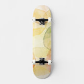 Ontworpen abstracte achtergrond met waterverf skateboard (Voorkant)