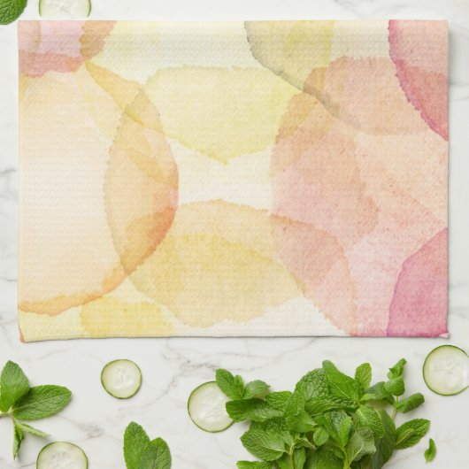 Ontworpen abstracte achtergrond met waterverf theedoek (Gevouwen)