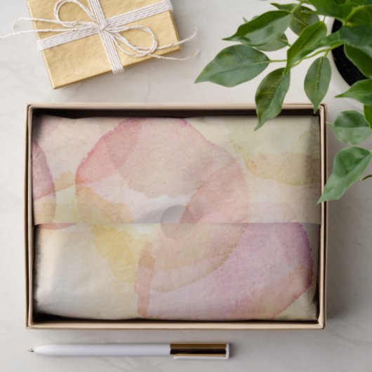 Ontworpen abstracte achtergrond met waterverf tissuepapier (Geschenk)