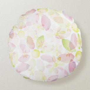 Ontworpen achtergrond van waterverf, textuur rond kussen