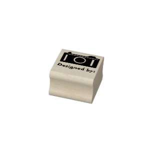 Ontworpen door: Douane Rubber Stamp Rubberstempel